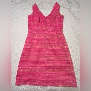 Lilly Pulitzer Laidley Metallic Tweed Dressslight discoloration at armpit Size 2